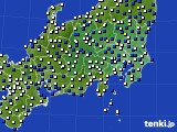 2016年04月15日の関東・甲信地方のアメダス(風向・風速)