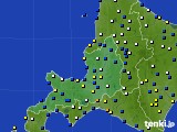 道央のアメダス実況(風向・風速)(2016年04月15日)