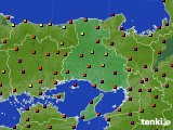 2016年04月16日の兵庫県のアメダス(日照時間)