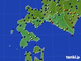 道南のアメダス実況(日照時間)(2016年04月16日)