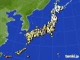 2016年04月16日のアメダス(気温)