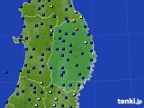 2016年04月17日の岩手県のアメダス(日照時間)