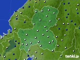 2016年04月17日の岐阜県のアメダス(風向・風速)