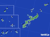 沖縄県のアメダス実況(風向・風速)(2016年04月17日)