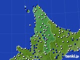 道北のアメダス実況(風向・風速)(2016年04月18日)