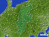 長野県のアメダス実況(気温)(2016年04月20日)