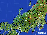 北陸地方のアメダス実況(日照時間)(2016年04月23日)