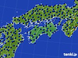 2016年04月23日の四国地方のアメダス(日照時間)