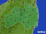 福島県のアメダス実況(日照時間)(2016年04月23日)