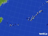 沖縄地方のアメダス実況(風向・風速)(2016年04月24日)