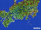東海地方のアメダス実況(日照時間)(2016年04月25日)