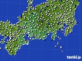 東海地方のアメダス実況(風向・風速)(2016年04月26日)
