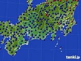 東海地方のアメダス実況(日照時間)(2016年04月27日)