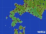 道南のアメダス実況(日照時間)(2016年04月27日)