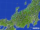 北陸地方のアメダス実況(降水量)(2016年04月28日)