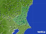 茨城県のアメダス実況(降水量)(2016年04月28日)