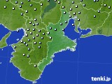 三重県のアメダス実況(降水量)(2016年04月28日)