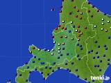 道央のアメダス実況(日照時間)(2016年04月28日)