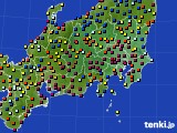2016年04月29日の関東・甲信地方のアメダス(日照時間)