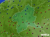 群馬県のアメダス実況(日照時間)(2016年04月29日)