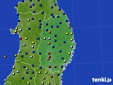 2016年04月29日の岩手県のアメダス(日照時間)