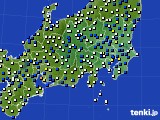 2016年04月29日の関東・甲信地方のアメダス(風向・風速)