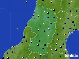 山形県のアメダス実況(風向・風速)(2016年04月29日)