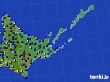 道東のアメダス実況(日照時間)(2016年04月30日)