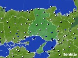 兵庫県のアメダス実況(風向・風速)(2016年04月30日)