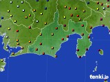 2016年05月01日の静岡県のアメダス(日照時間)