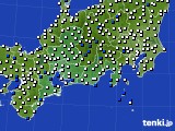 東海地方のアメダス実況(風向・風速)(2016年05月02日)