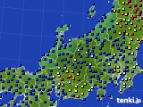 北陸地方のアメダス実況(日照時間)(2016年05月03日)