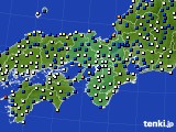 2016年05月03日の近畿地方のアメダス(風向・風速)