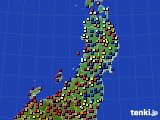 2016年05月04日の東北地方のアメダス(日照時間)