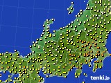 2016年05月05日の北陸地方のアメダス(気温)