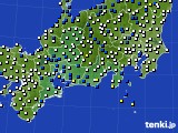 東海地方のアメダス実況(風向・風速)(2016年05月05日)