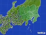 関東・甲信地方のアメダス実況(降水量)(2016年05月06日)