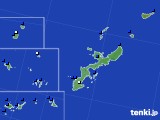 沖縄県のアメダス実況(風向・風速)(2016年05月06日)