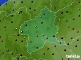 群馬県のアメダス実況(日照時間)(2016年05月07日)