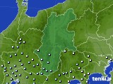長野県のアメダス実況(降水量)(2016年05月09日)