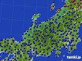 北陸地方のアメダス実況(日照時間)(2016年05月09日)