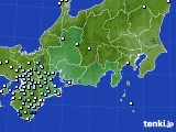 東海地方のアメダス実況(降水量)(2016年05月10日)