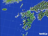 九州地方のアメダス実況(降水量)(2016年05月10日)