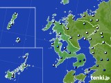 長崎県のアメダス実況(降水量)(2016年05月10日)