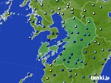 熊本県のアメダス実況(降水量)(2016年05月10日)