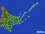 道東のアメダス実況(日照時間)(2016年05月10日)