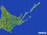 2016年05月11日の道東のアメダス(降水量)