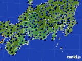 2016年05月11日の東海地方のアメダス(日照時間)