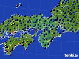 近畿地方のアメダス実況(日照時間)(2016年05月11日)