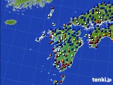 九州地方のアメダス実況(日照時間)(2016年05月11日)